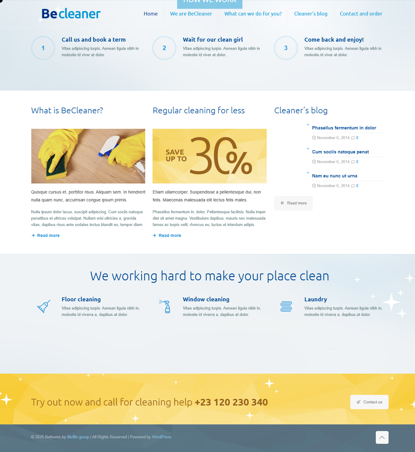 Be Cleaner