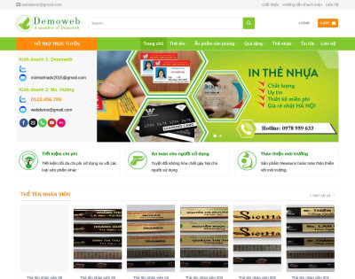 Bán Sản Phẩm In Nhựa, Thẻ Văn Phòng