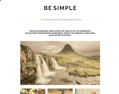 Be Simple