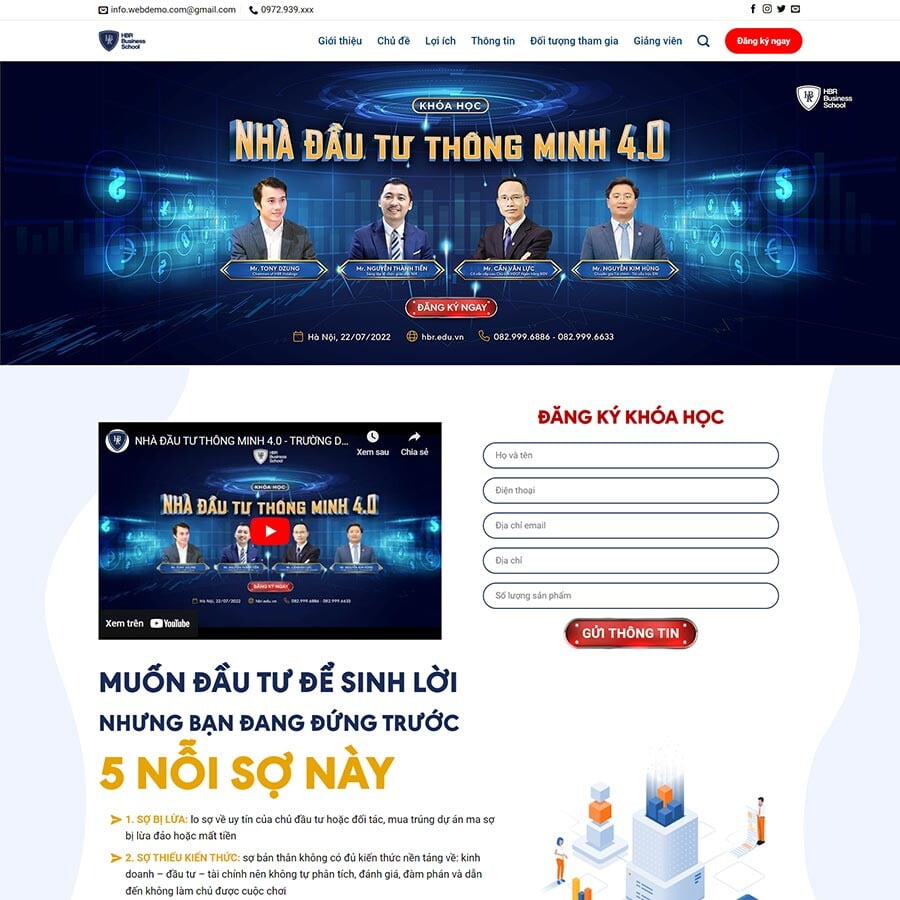 Khóa Học Đầu Tư