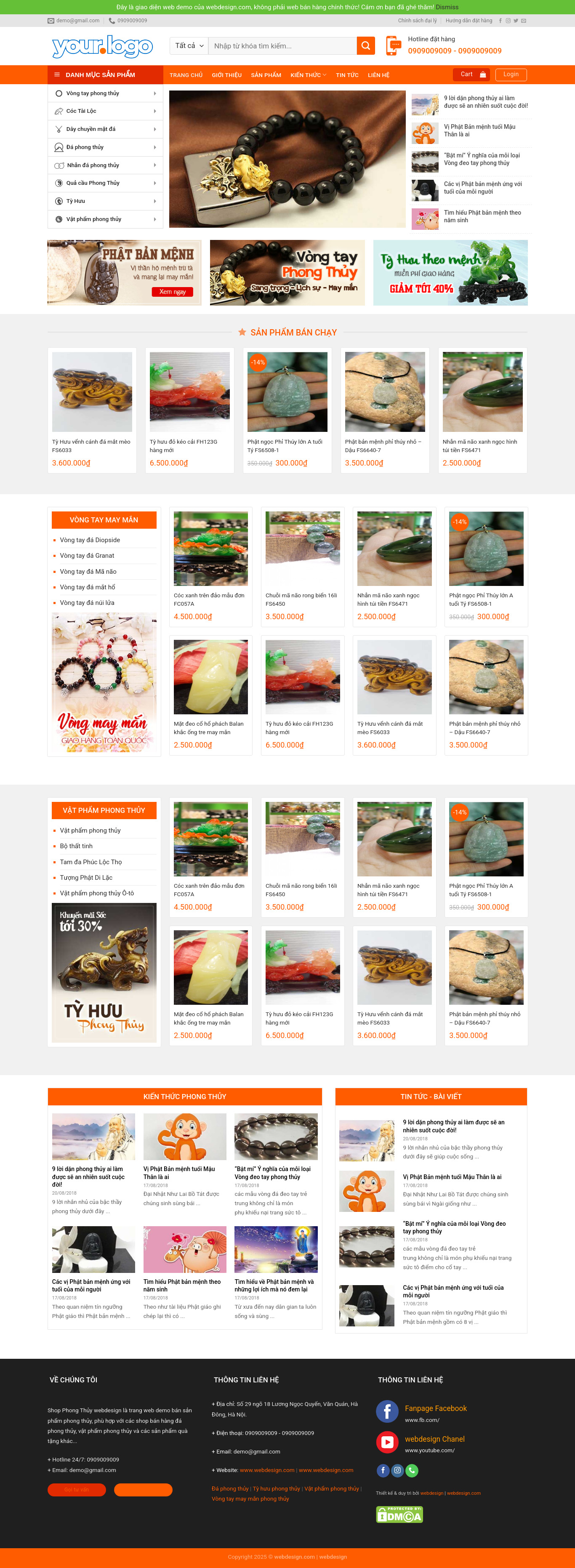 Shop Bán Vật Phẩm Phong Thủy