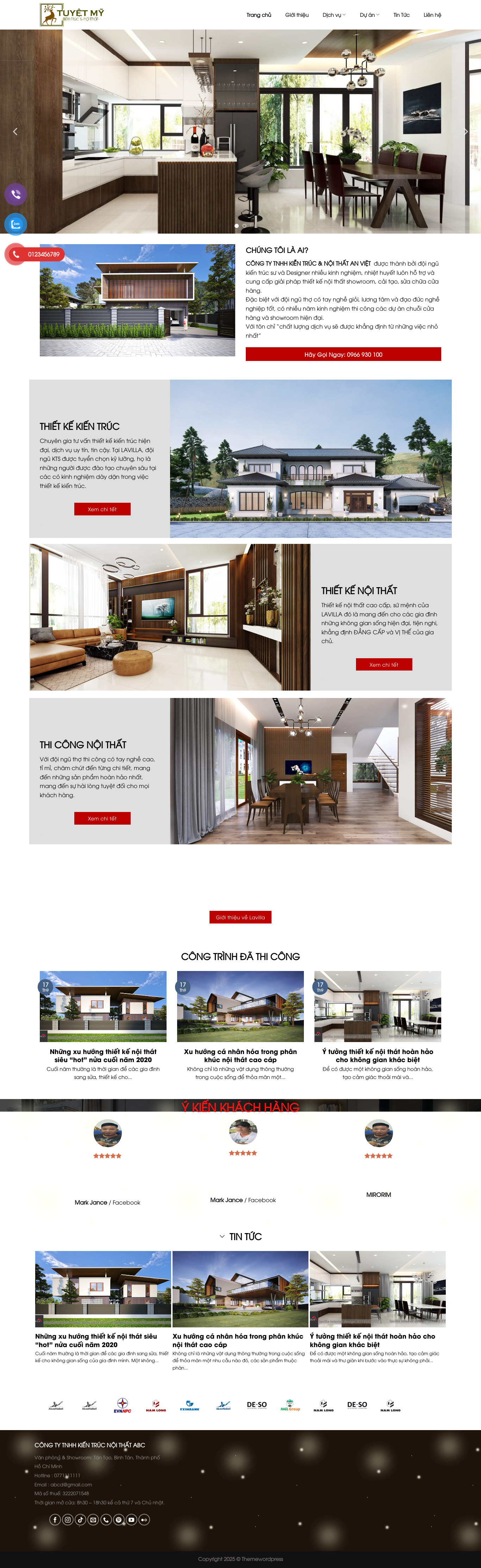 Nội Thất Thiết Kế Xây Dựng 01
