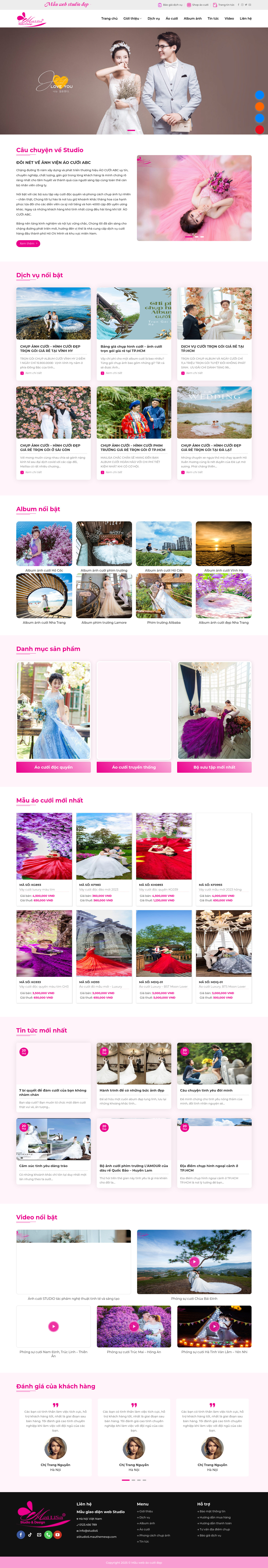 Dịch Vụ Studio, Chụp Ảnh Cưới 05