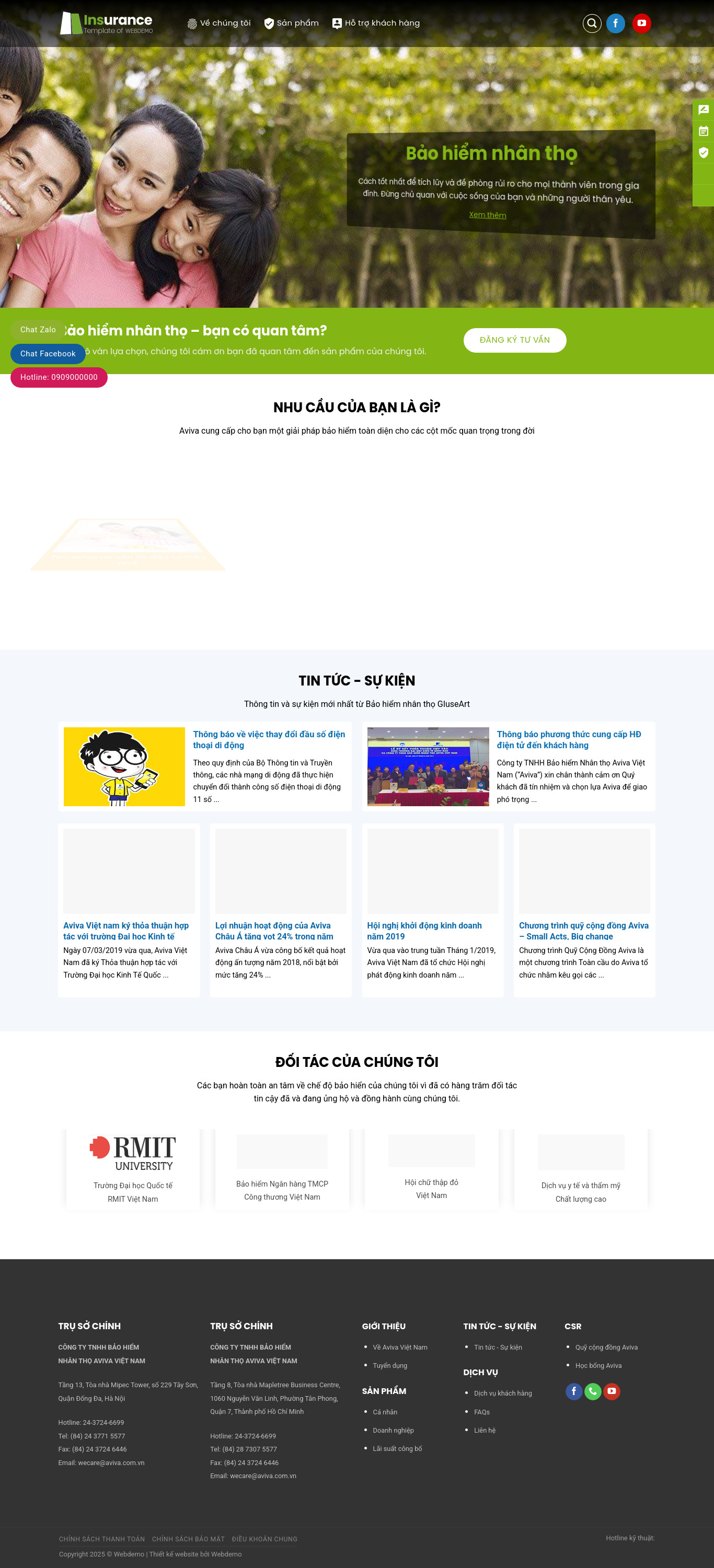 Giới Thiệu Dịch Vụ Bảo Hiểm