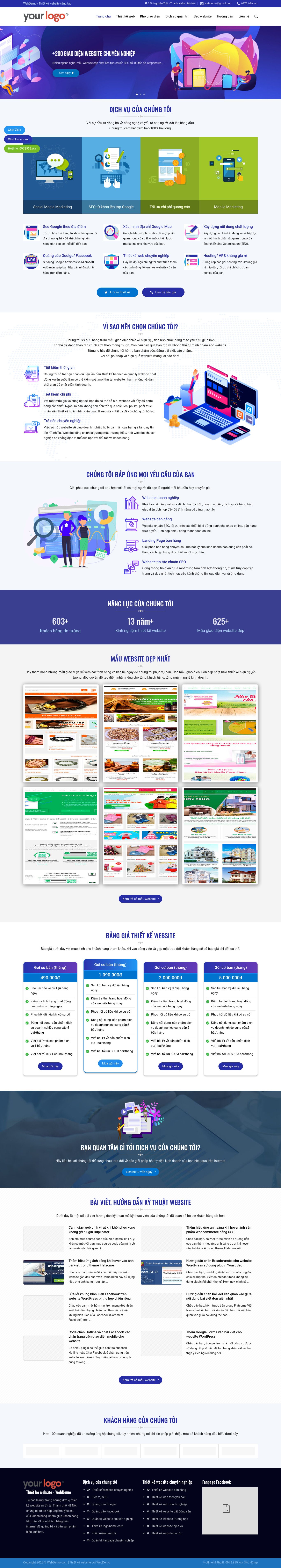 Công Ty Thiết Kế Website 05