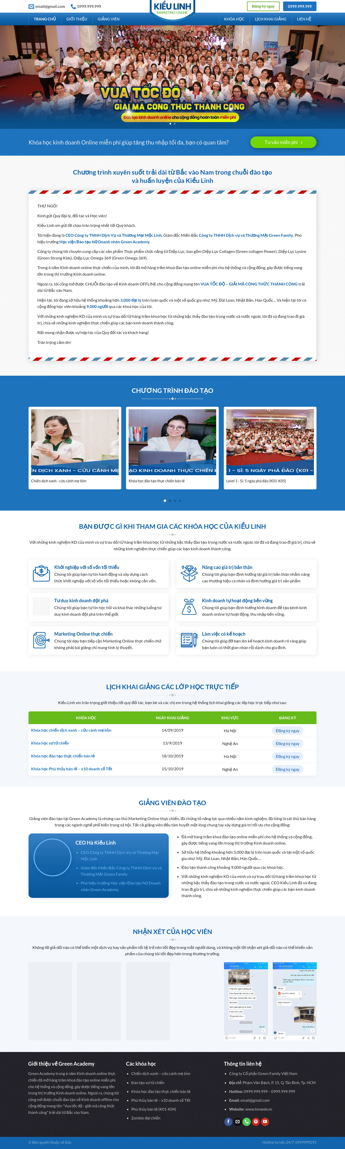 Giới Thiệu Khóa Học Kinh Doanh Online