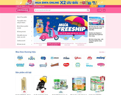 Bán Sản Phẩm Mẹ Và Bé 02