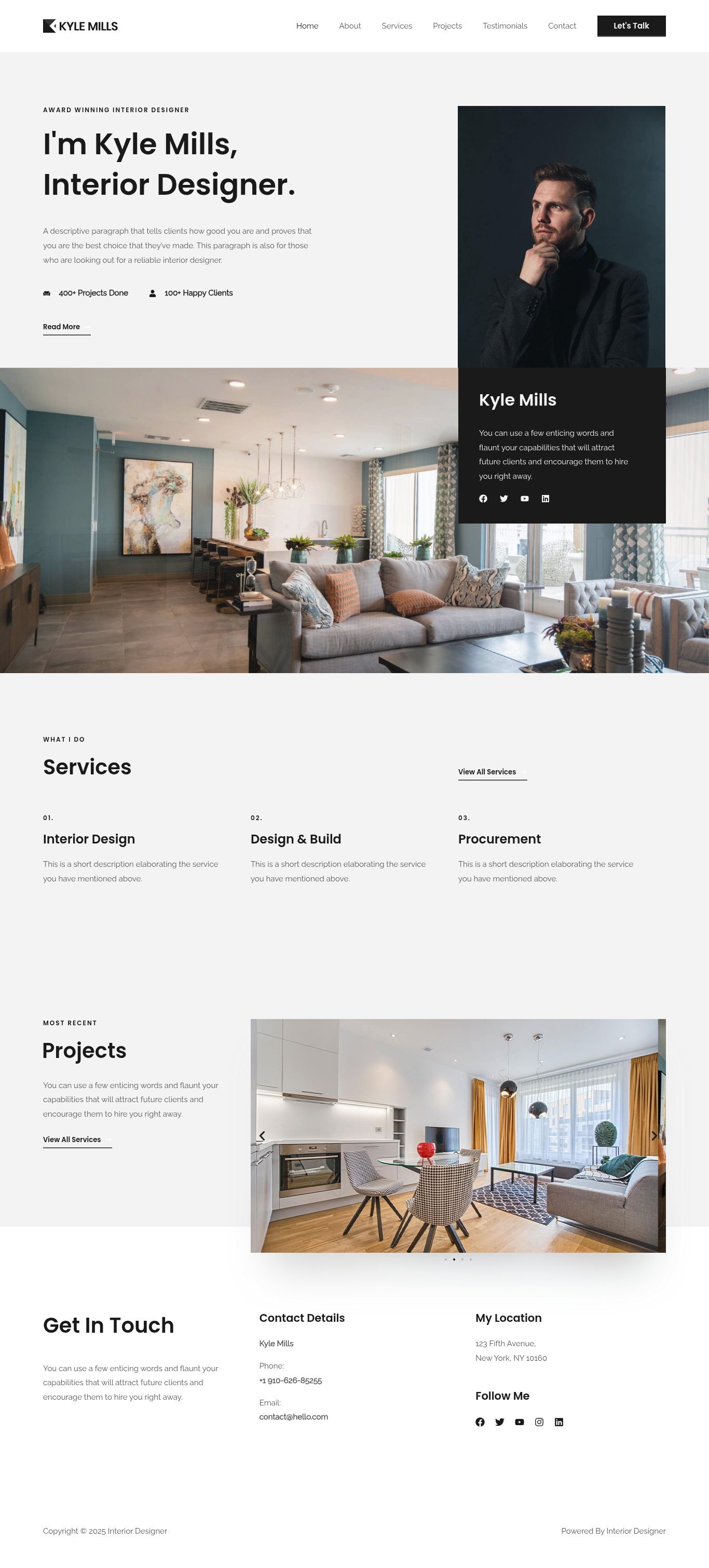 Interior Designer
