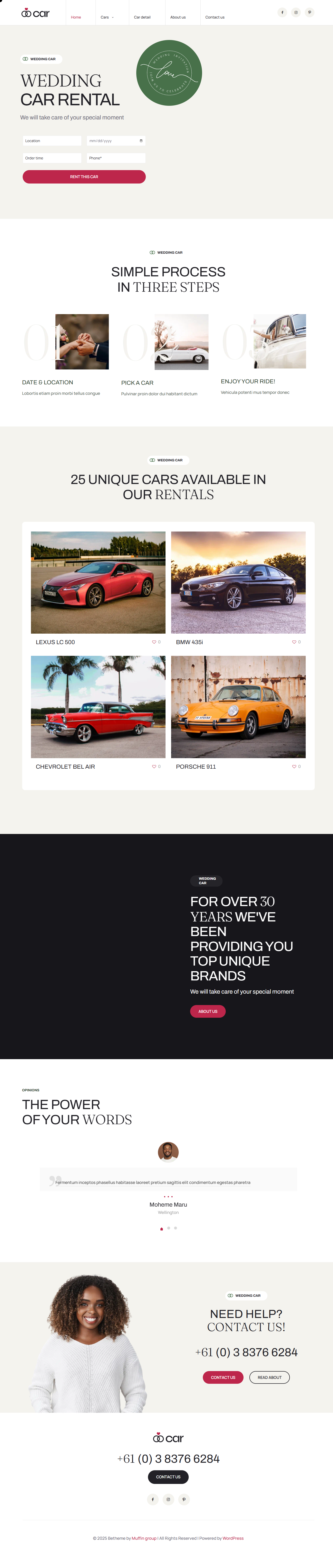 Be Wedding Car