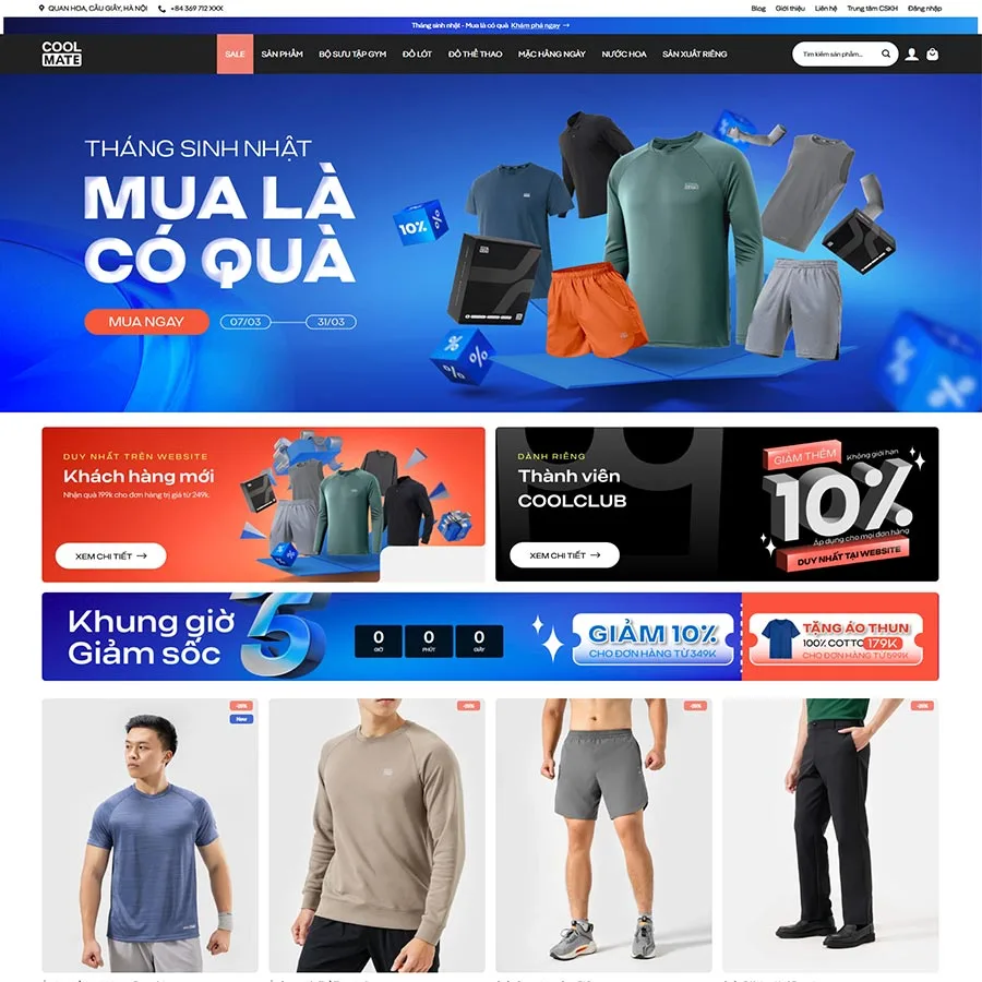 Bán Quần Áo Giống Coolmate