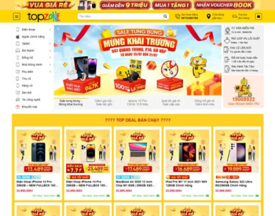 Điện Thoại 7 Giống Topzone Fix 1/2024