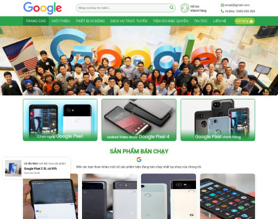 Bán Hàng, Dịch Vụ Google Shop