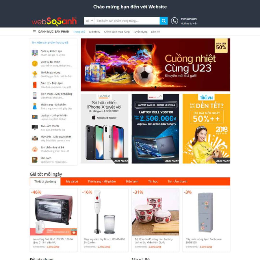Cửa Hàng Thiết Bị Gia Dụng