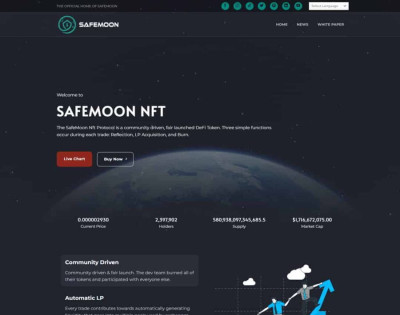 Landing Page Giới Thiệu Tiền Điện Tử – Crypto 01