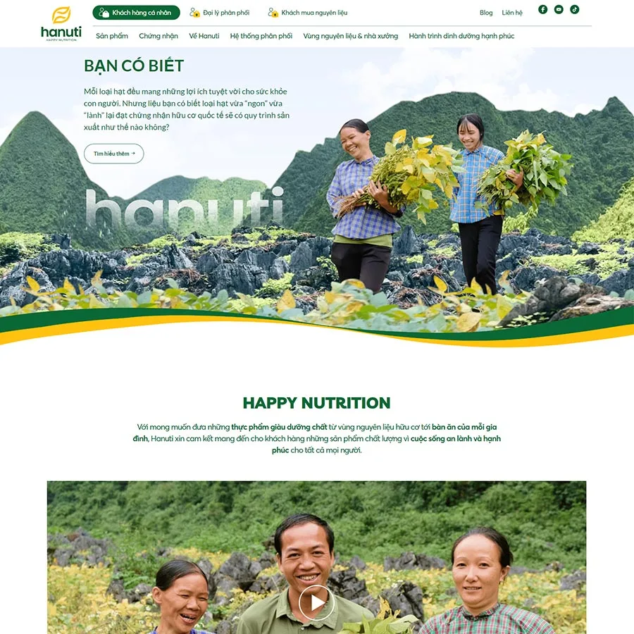 Nguyên Liệu Sạch – Organic Giống Hanuti