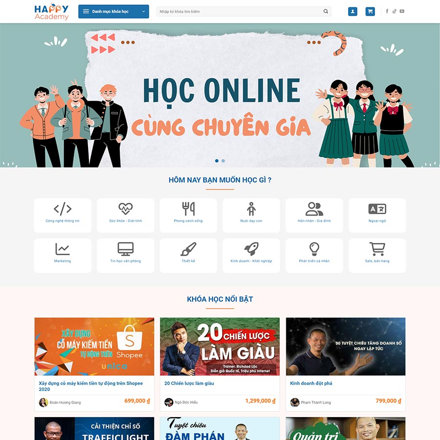 Bán Khóa Học