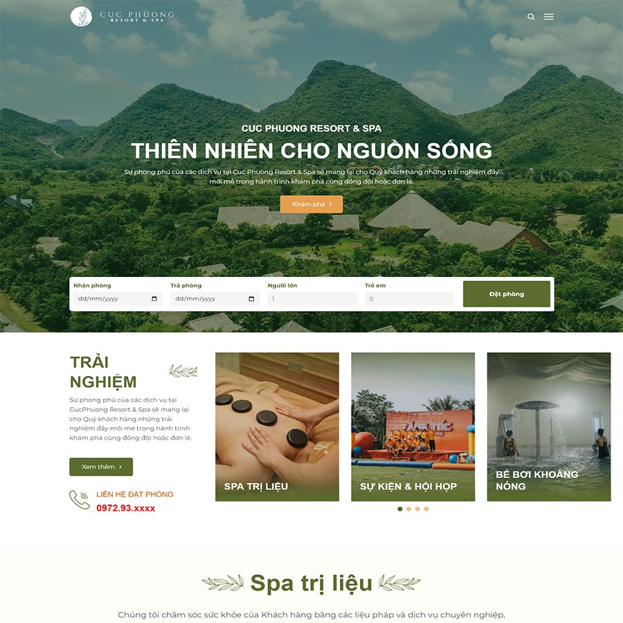 Khu Nghỉ Dưỡng, Resort
