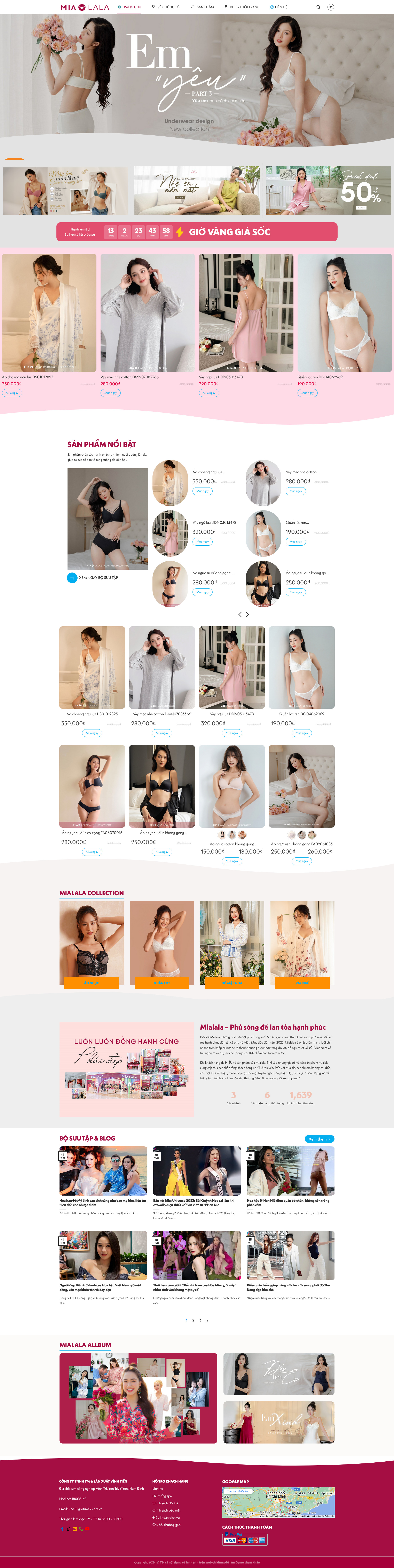 Bán Đồ Thời Trang Váy Ngủ Đồ Lót