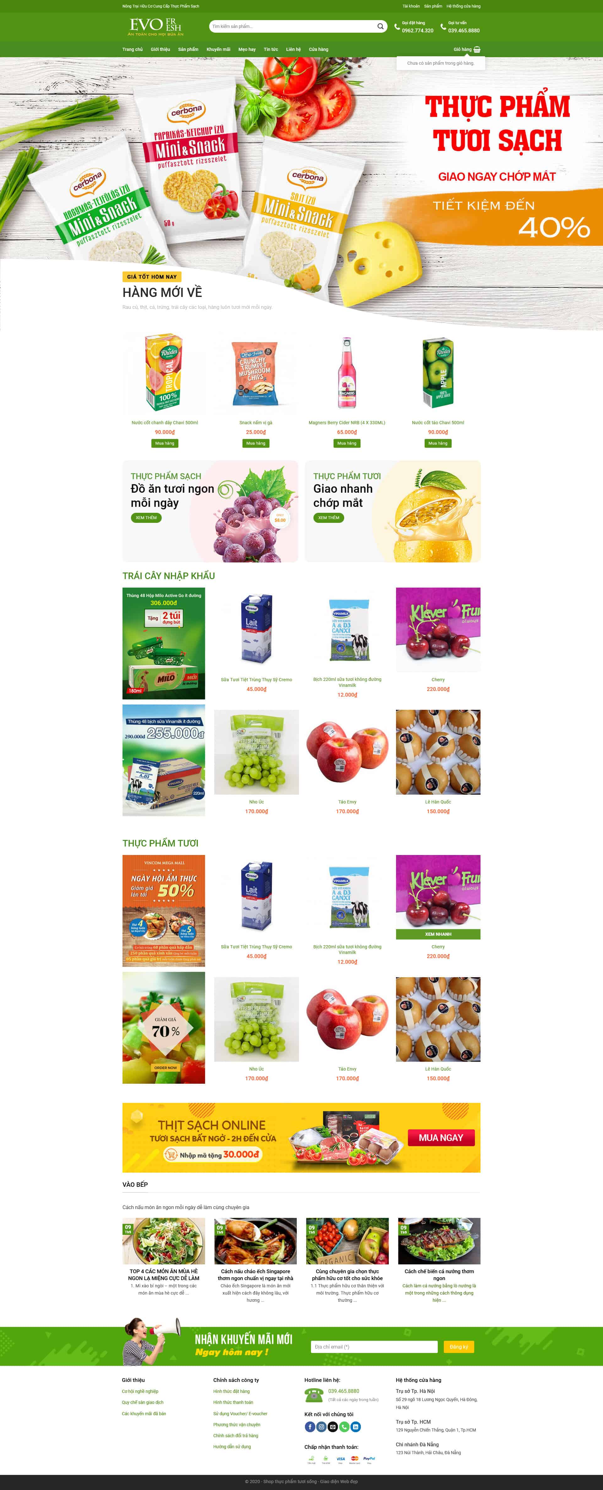 Thực Phẩm Trái Cây Sạch