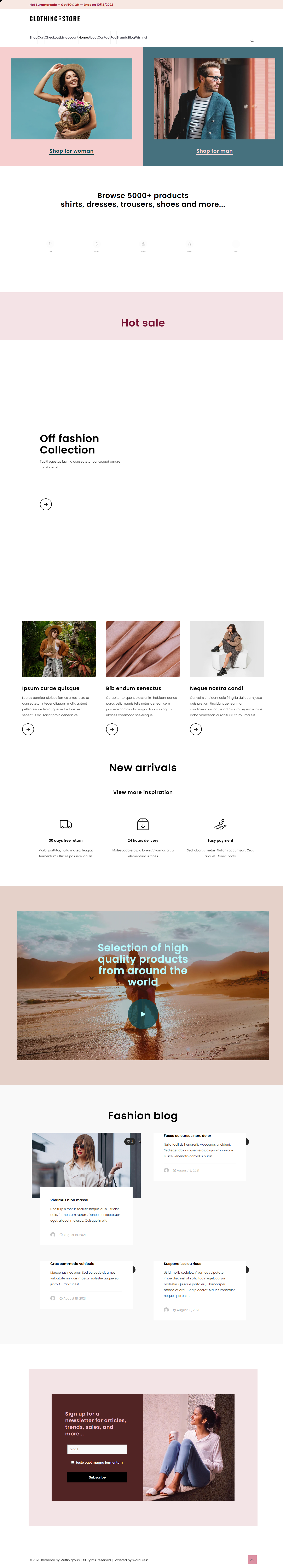 Be Clothing Store