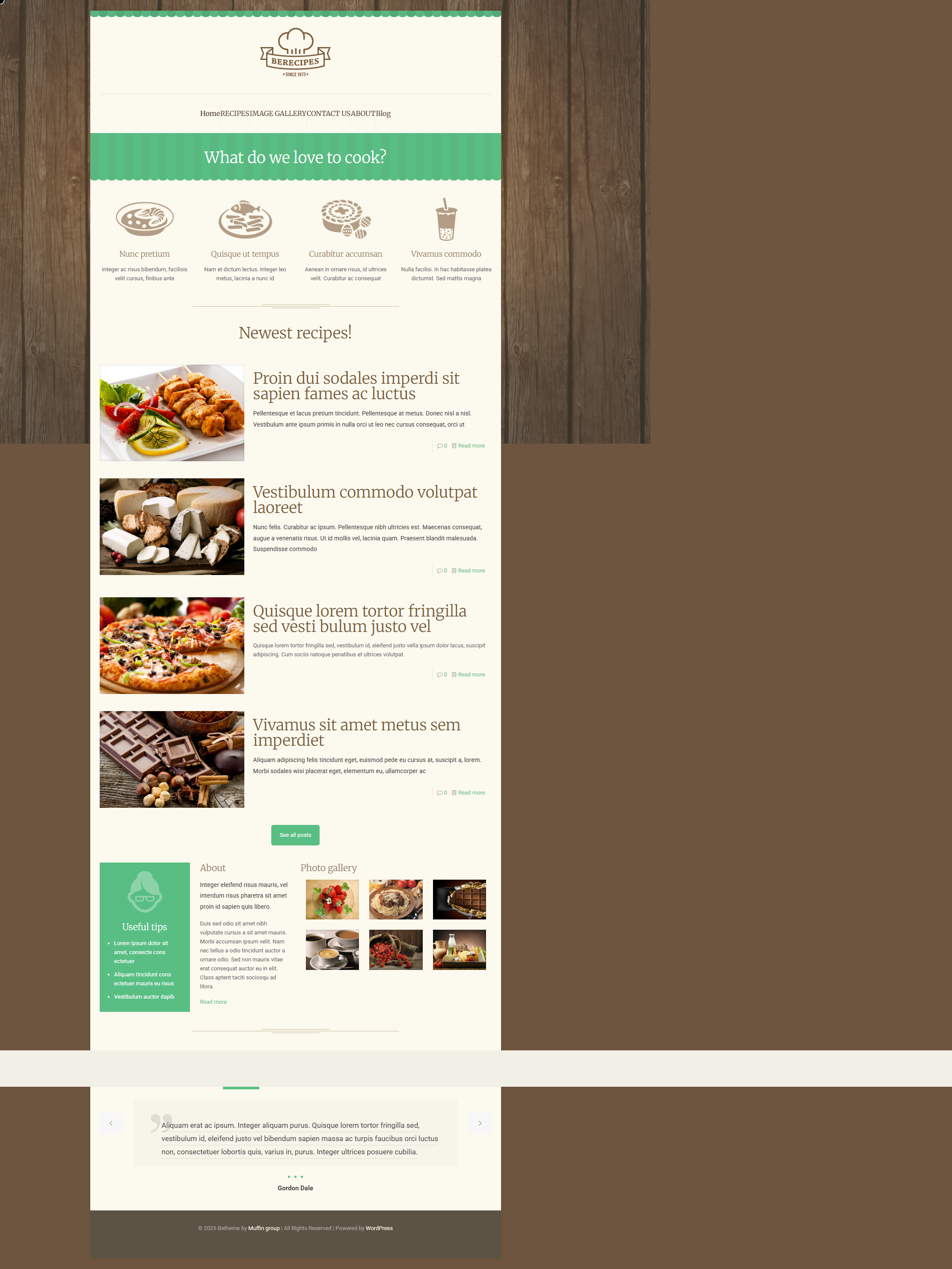 Be Recipes