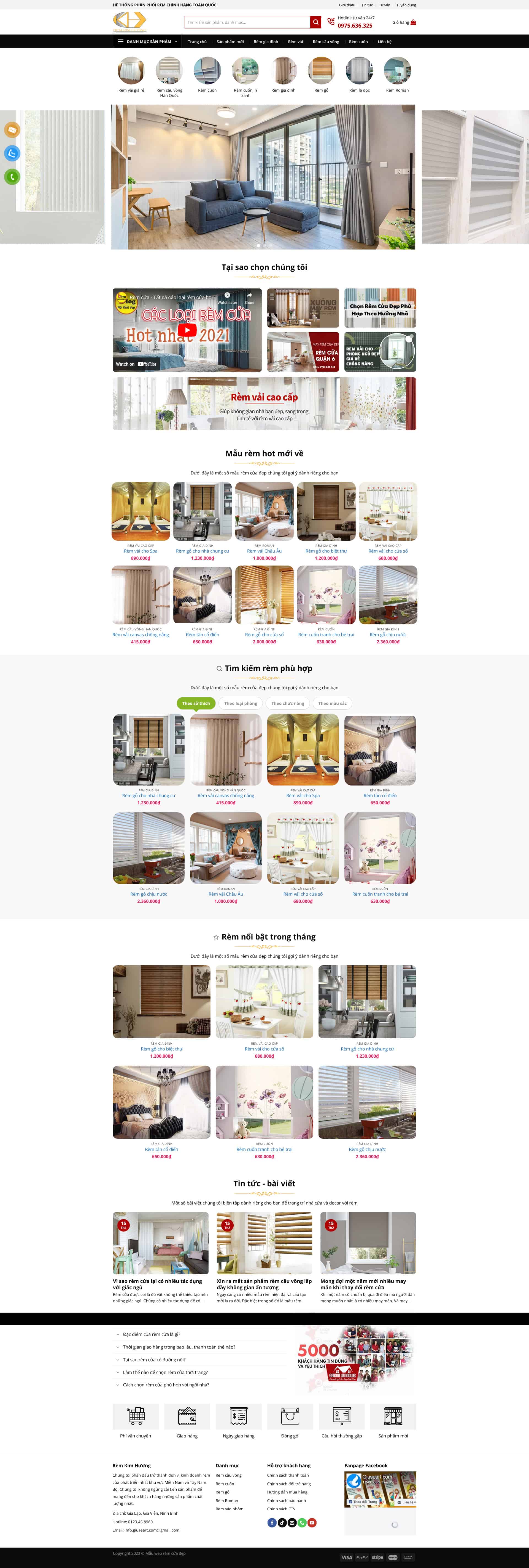 Shop Bán Mành Rèm Đẹp