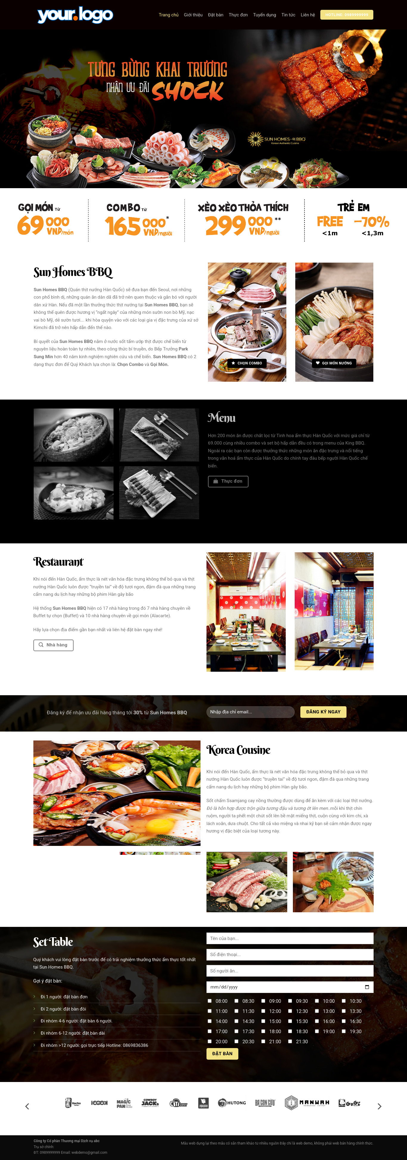 Giới Thiệu Nhà Hàng Bbq