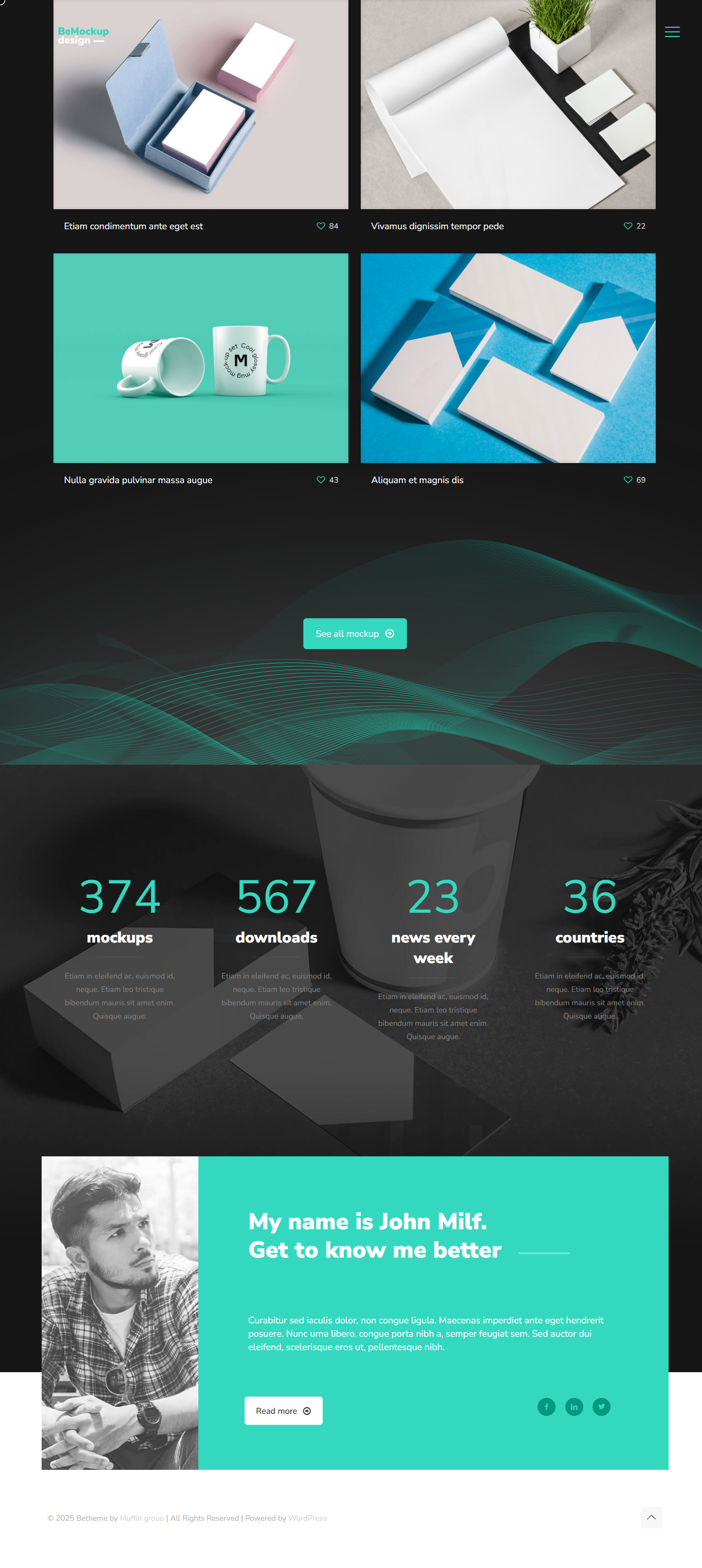 Be Mockup