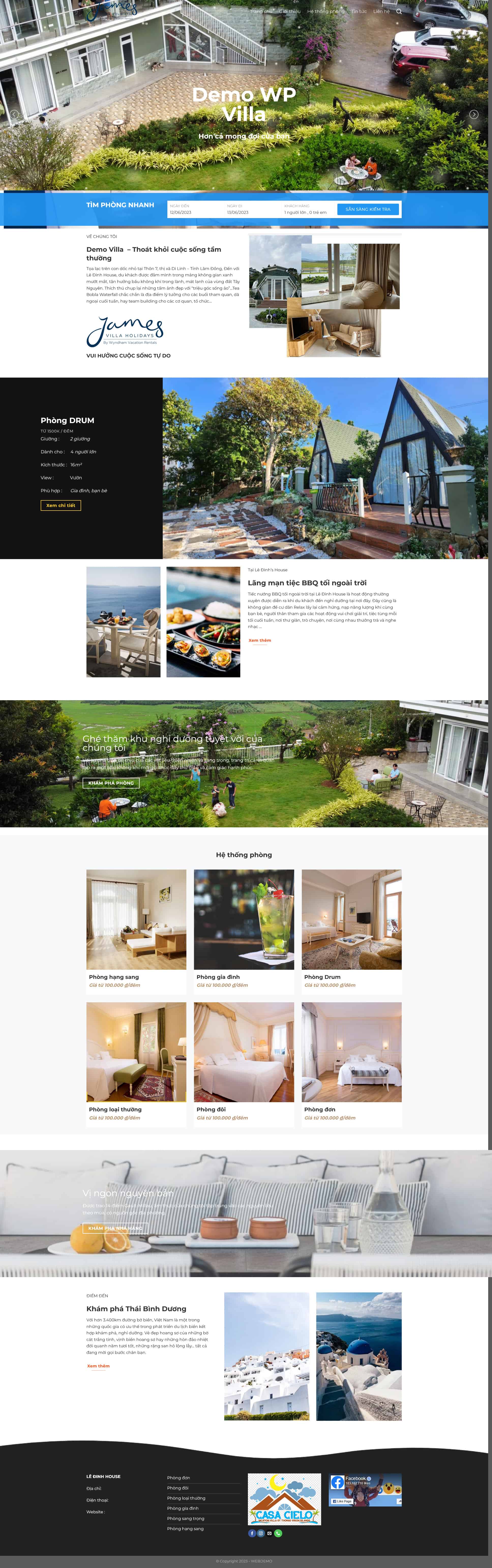 Giới Thiệu Villa Khách Sạn 01