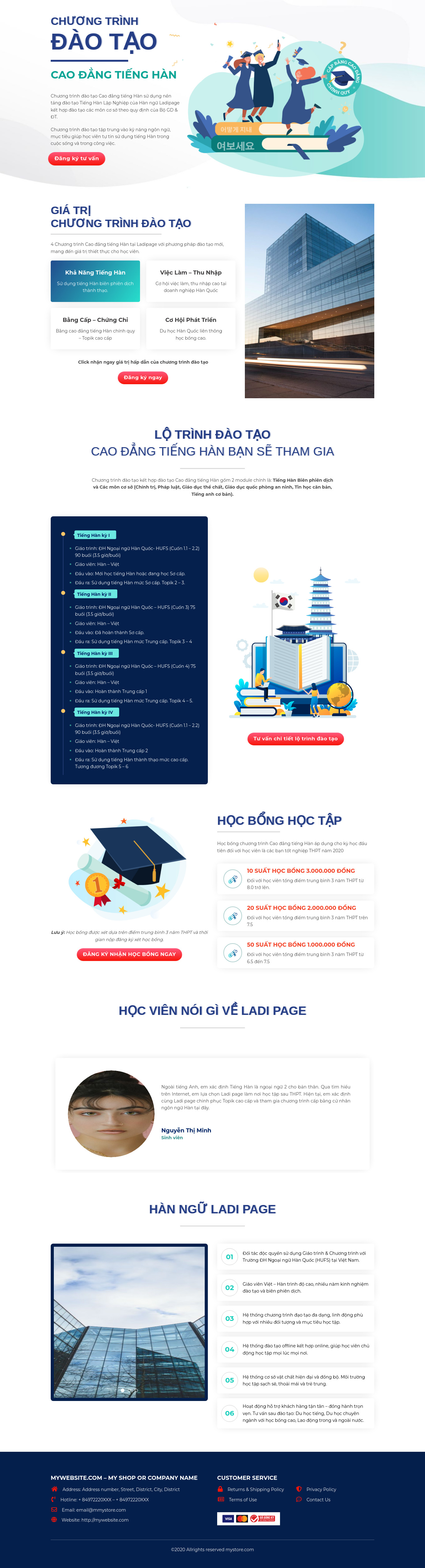 Đào Tạo Tiếng Hàn