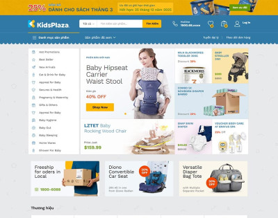 Elementor Bán Sản Phẩm Mẹ Và Bé 04