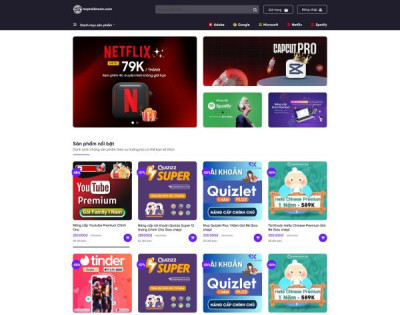 Shop Bán Tài Khoản Mmo