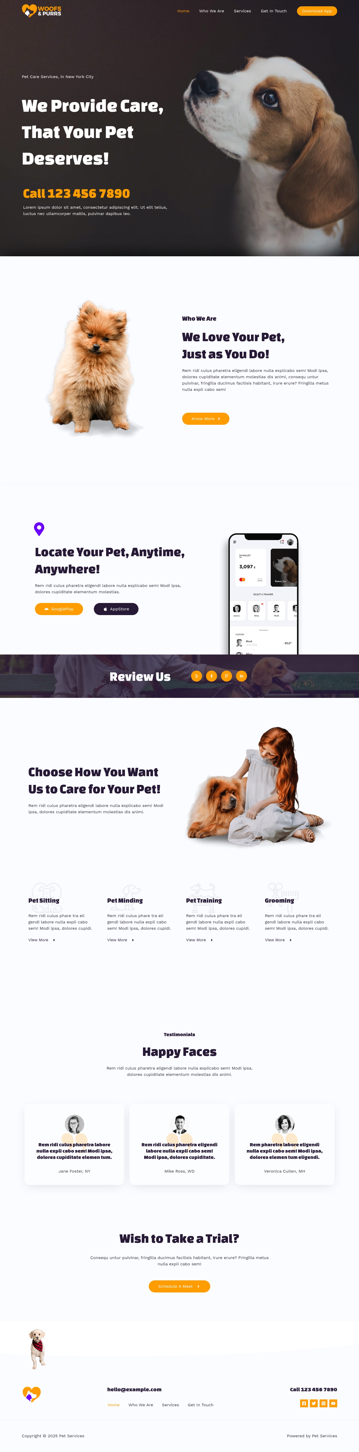 Pet Services