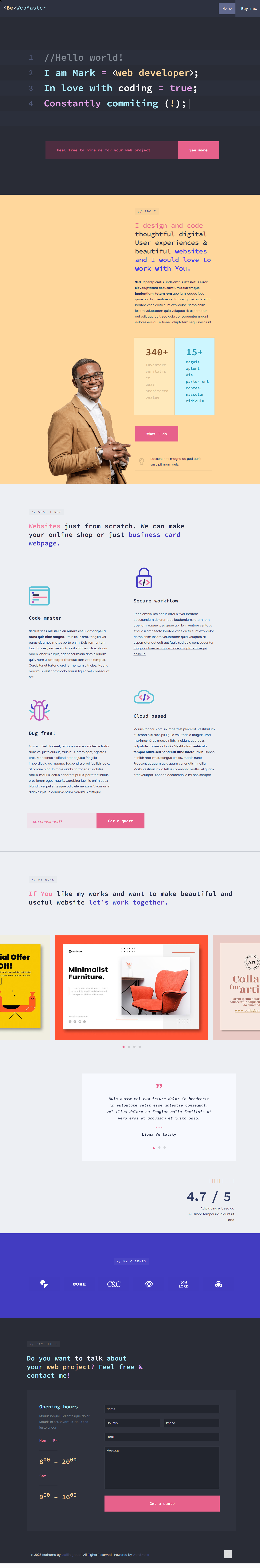Be Webmaster 2