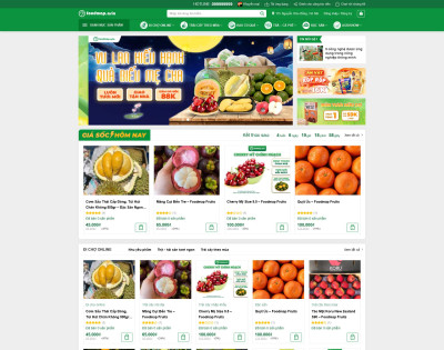 Shop Bán Trái Cây, Nông Sản