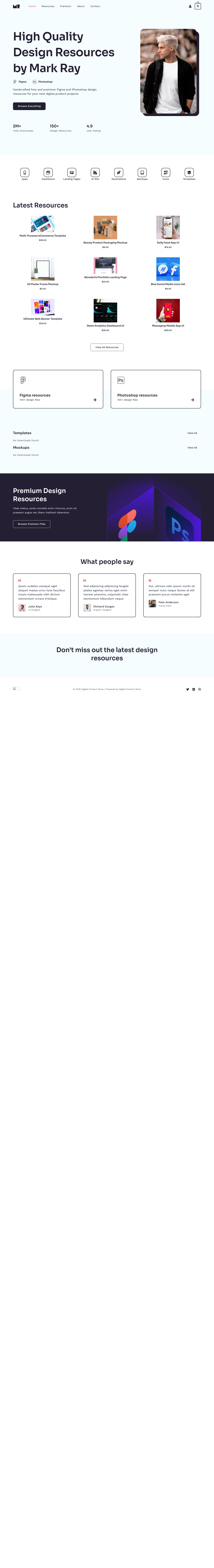 Digital Product Store