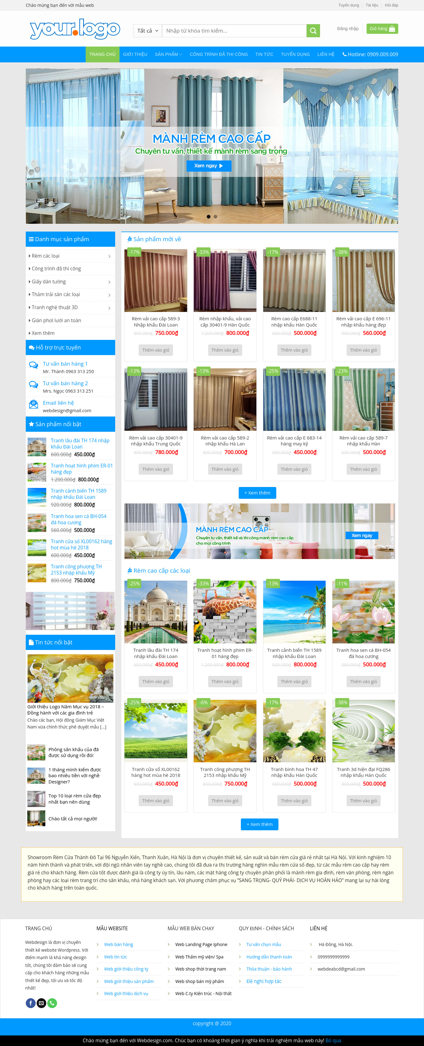 Cửa Hàng Bán Mành Rèm