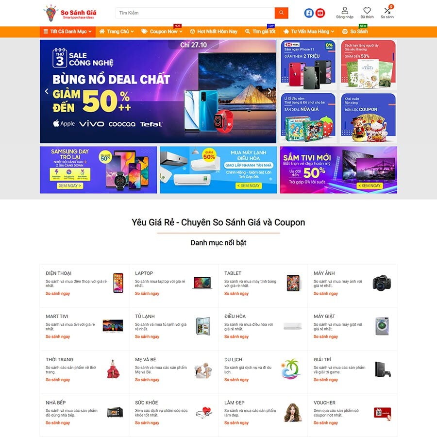 Elementor Web So Sánh, Tiếp Thị Liên Kết