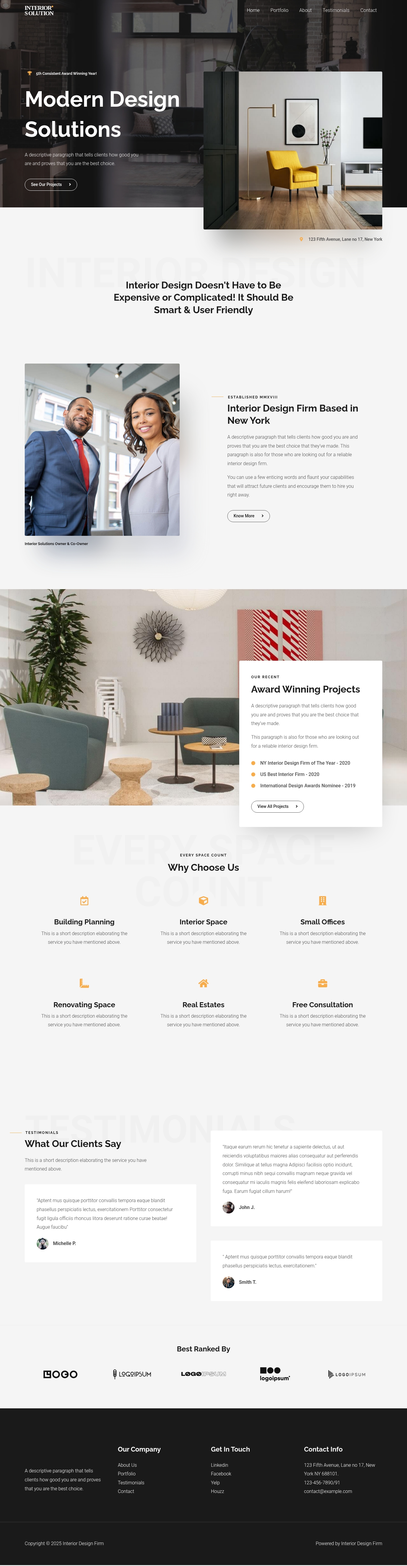 Interior Design Firm
