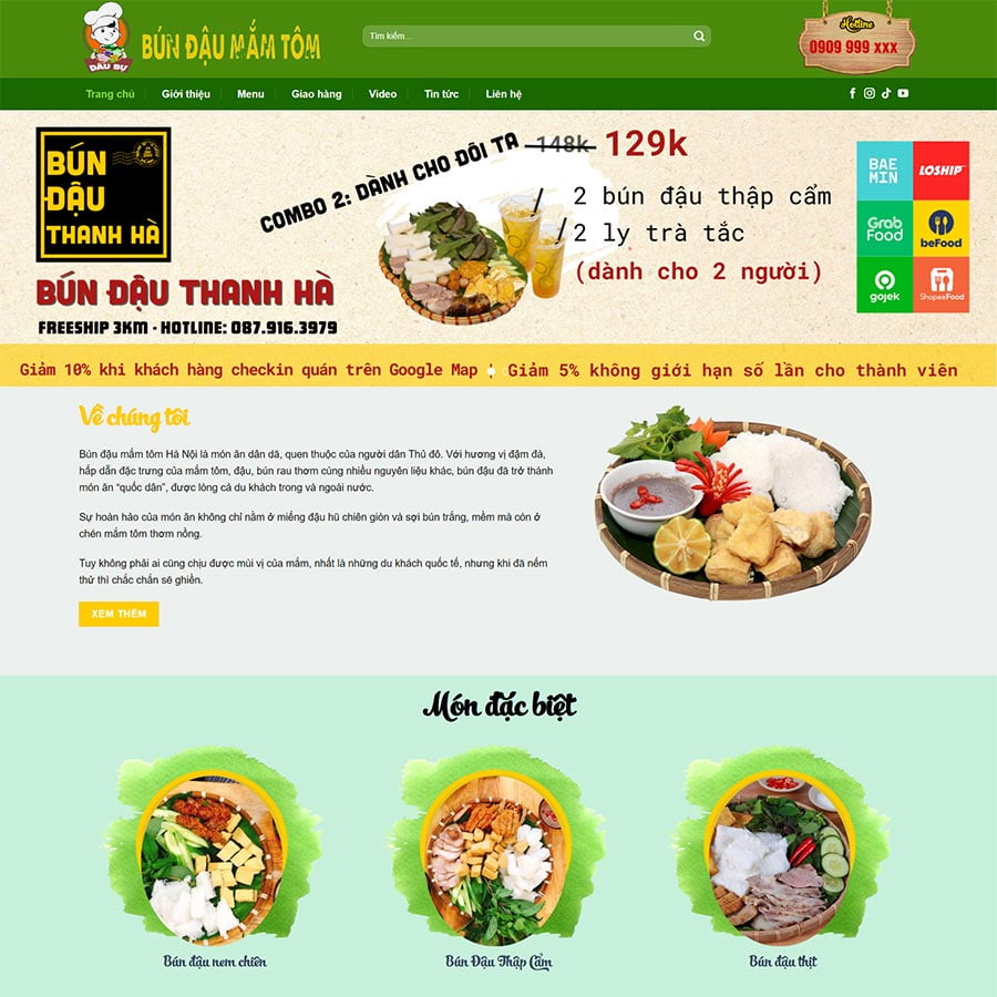 Quán Bún Đậu Mắm Tôm