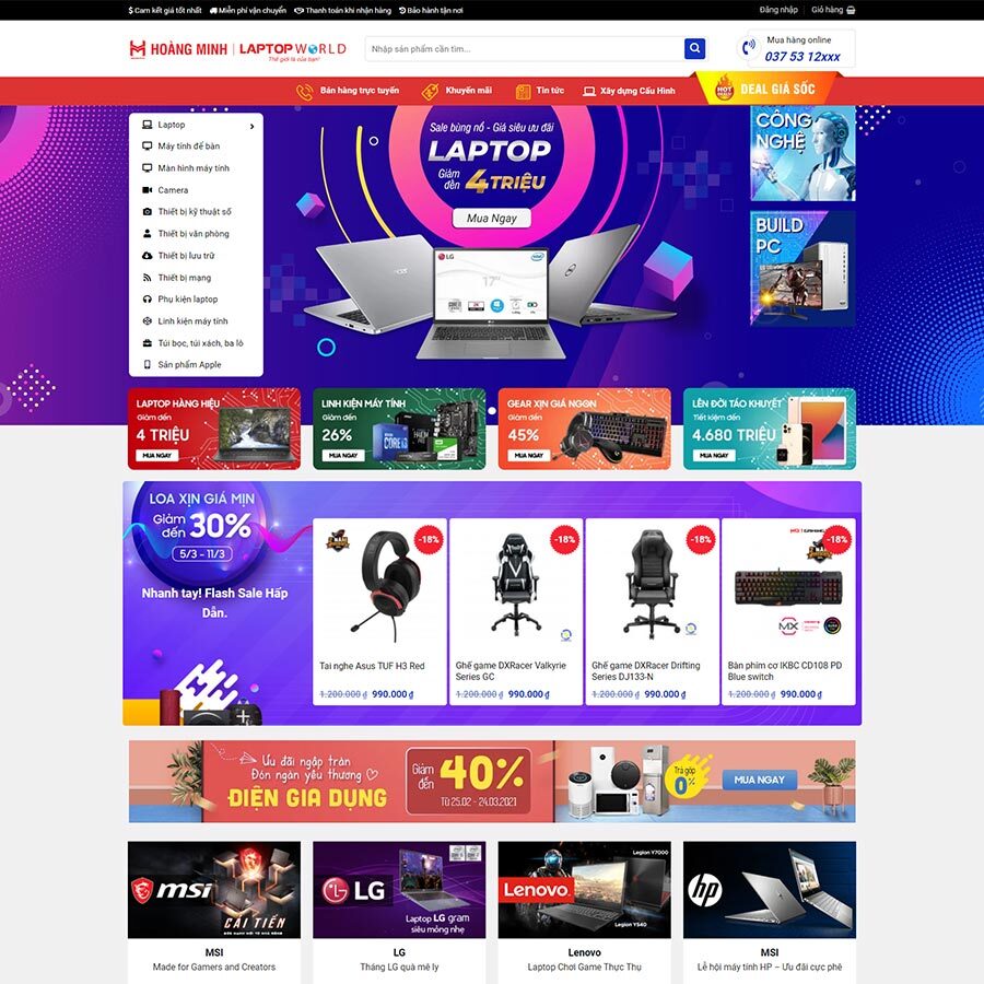 Bán Máy Tính, Laptop 03