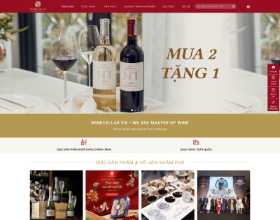 Shop Rượu 2 Chuẩn Đẹp