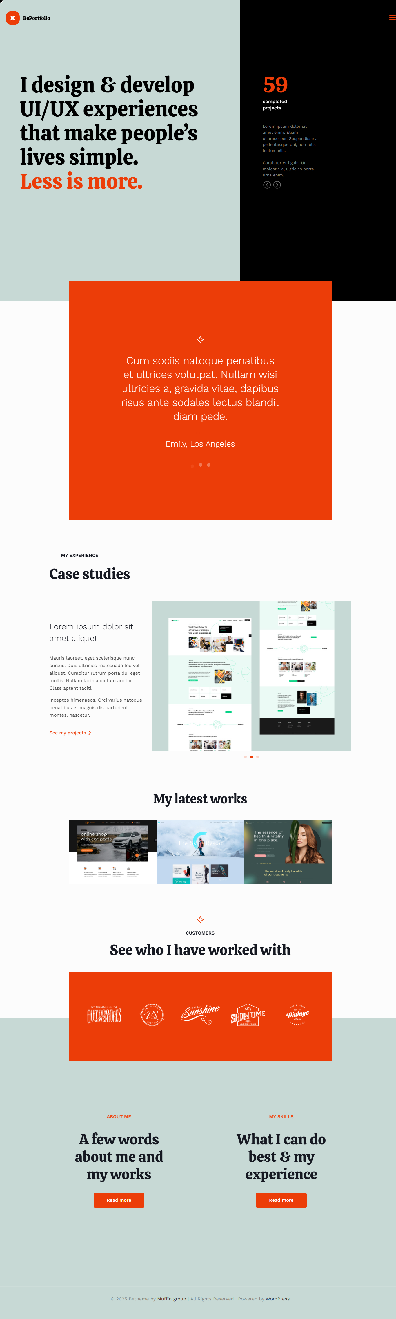 Be Portfolio 2
