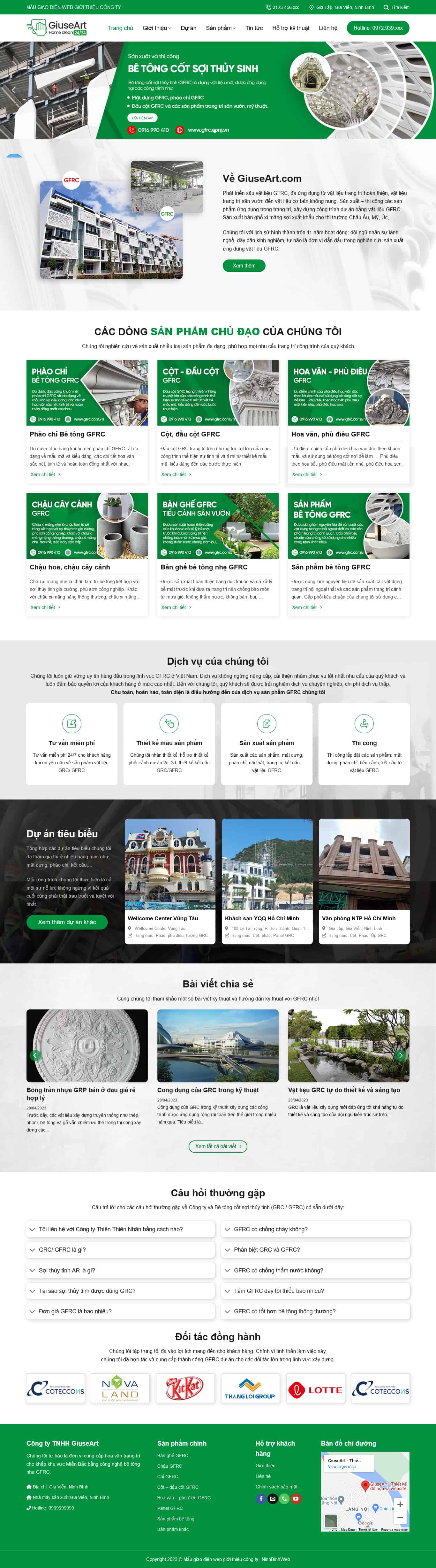 Vật Liệu Trang Trí Sân Vườn