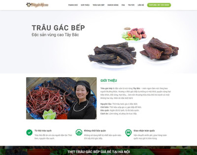 Thịt Trâu Gác Bếp, Bò Một Nắng
