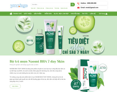 Mỹ Phẩm, Trị Mụn