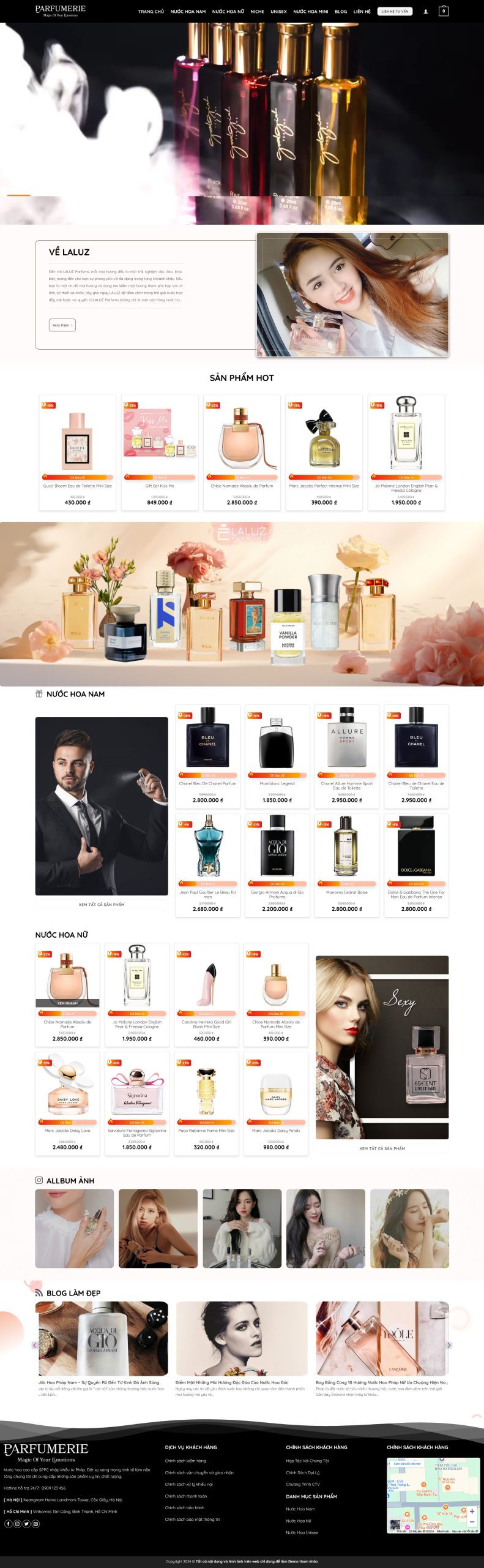 Shop Bán Nước Hoa