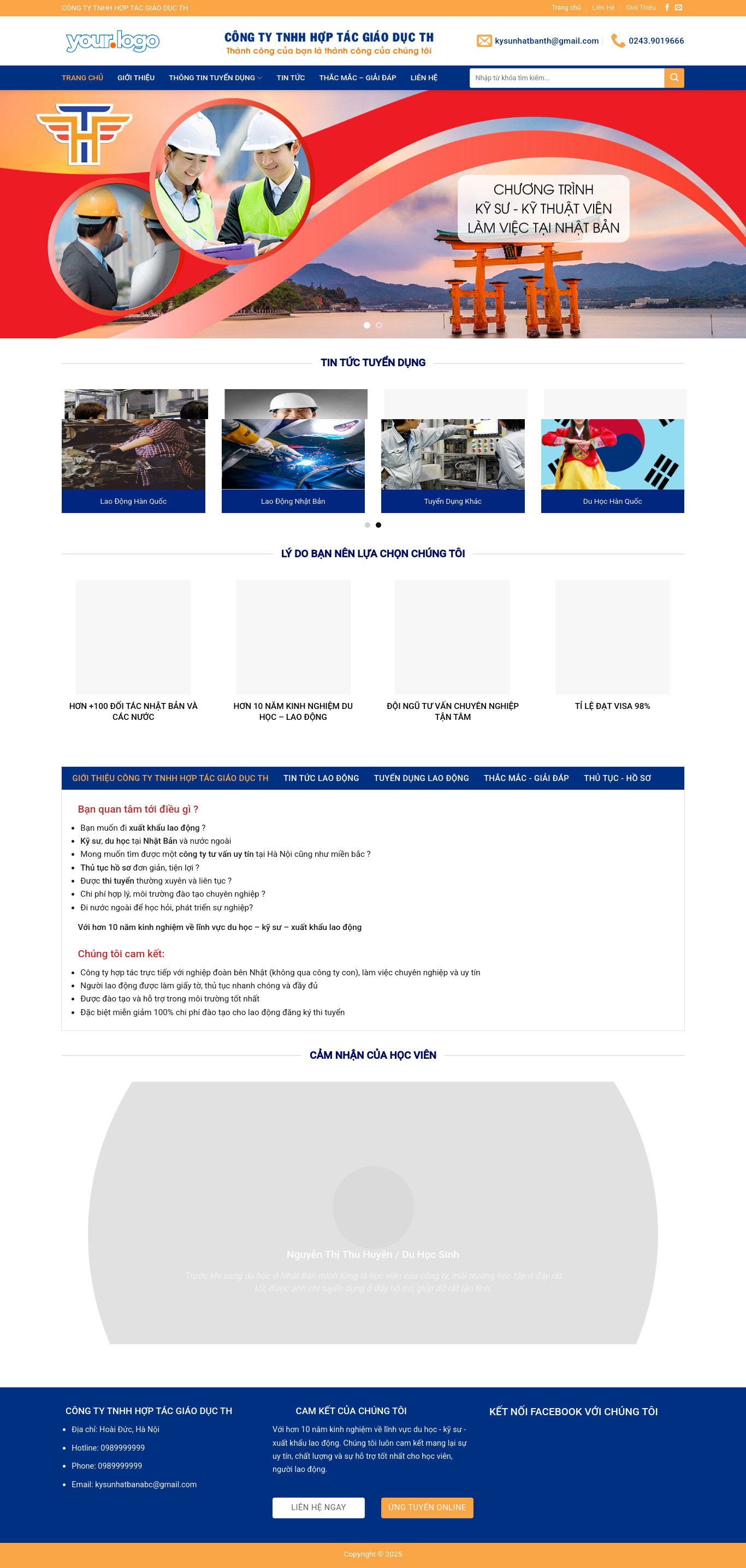Công Ty Xuất Khẩu Lao Động 05