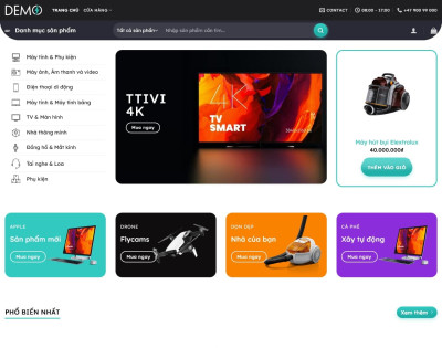 Shop Bán Hàng Điện Tử Công Nghệ