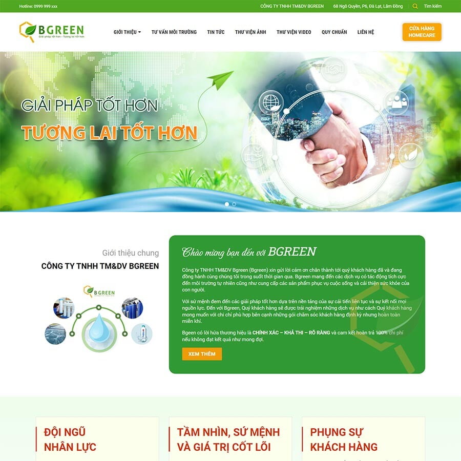 Giới Thiệu Công Ty Giải Pháp Môi Trường